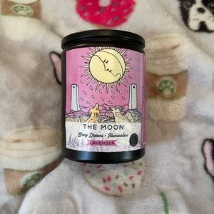 Lavender Crystal Candle